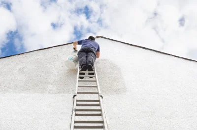 Peinture extérieure à Saignon — façades et ravalement